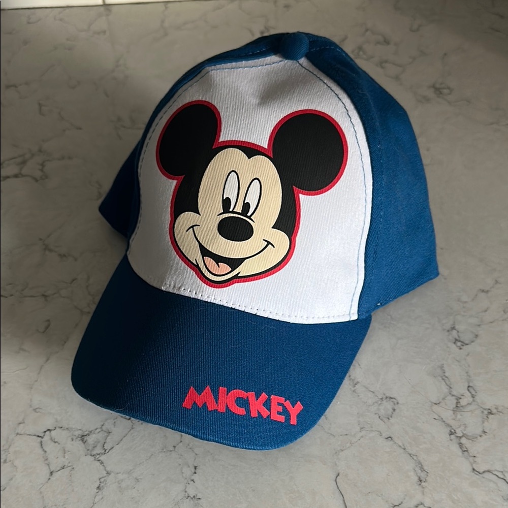 Boys Blue Mickey Mouse Cap Disney